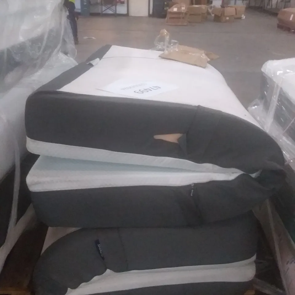 PALLET TO CONTAIN 2X ASSORTED EMMA BRANDED MATTRESSES. SIZES AND CONDITIONS MAY VARY