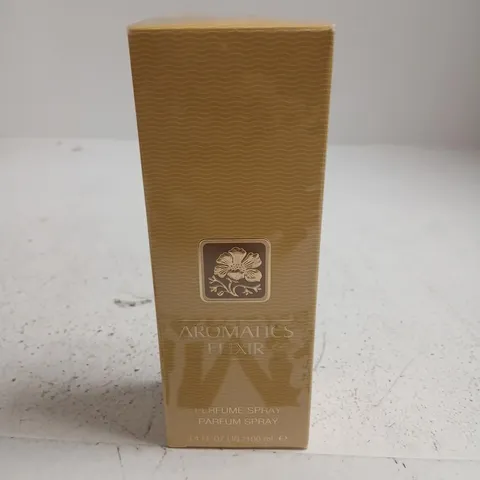 BOXED CLINIQUE AROMATICS ELIXIR PARFUM SPRAY 100ML