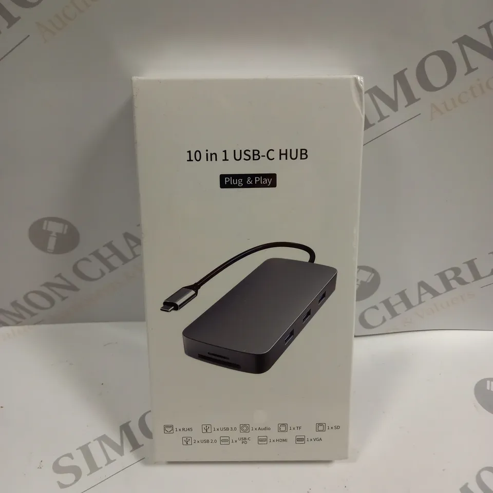 BOXED SEALED BL10V 10-IN-1 USB-C HUB 