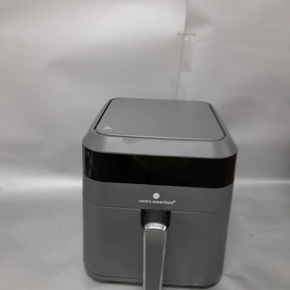 COOK'S ESSENTIALS 5.8L AIR FRYER IN SLATE GREY