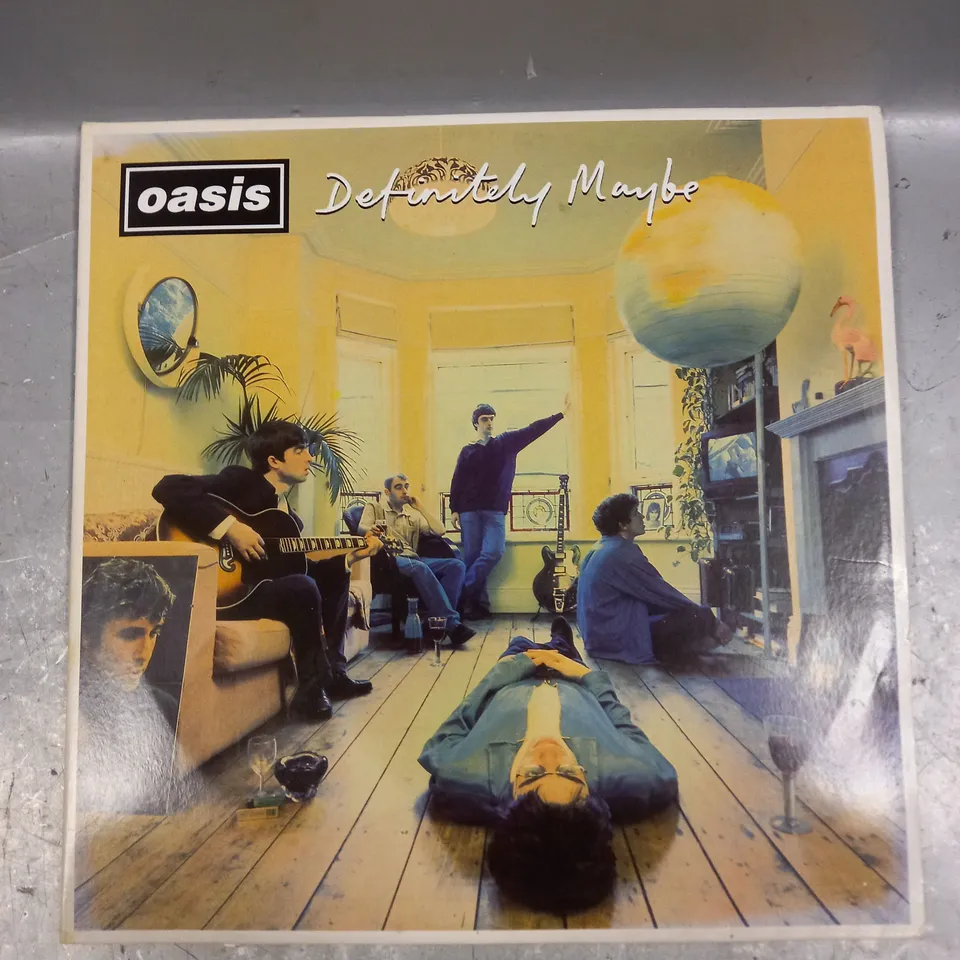 OASIS DEFINITELY MAYBE VINYL 