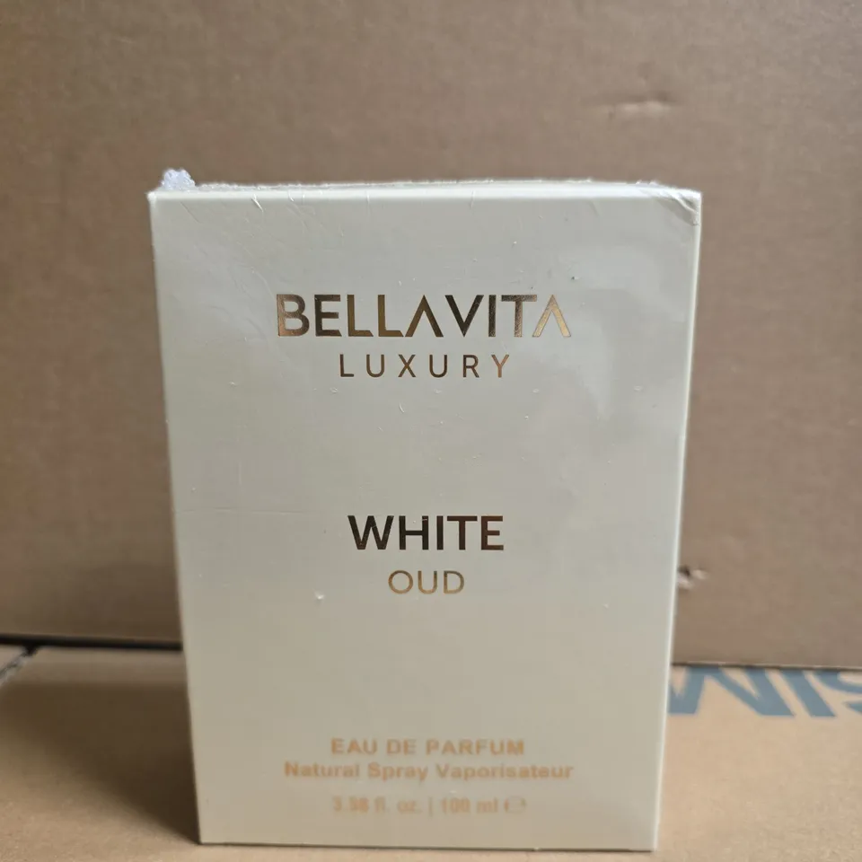 BOXED AND SEALED BELLAVITA LUXURY WHITE OUD EAU DE PARFUM 100ML
