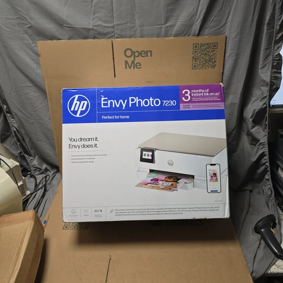 HP ENVY PHOTO 7230 ALL-IN-ONE PRINTER – BOXED