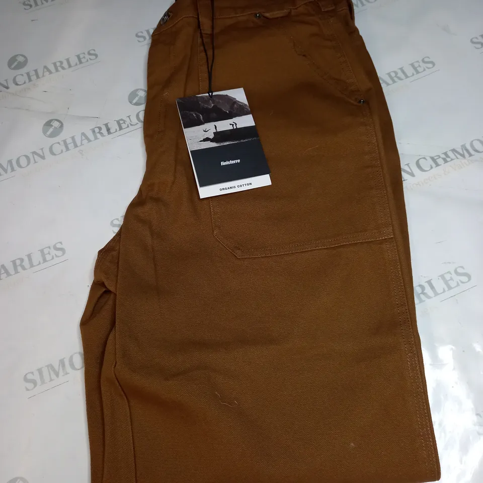 FINISTERRE BROWN TROUSERS SIZE 32W