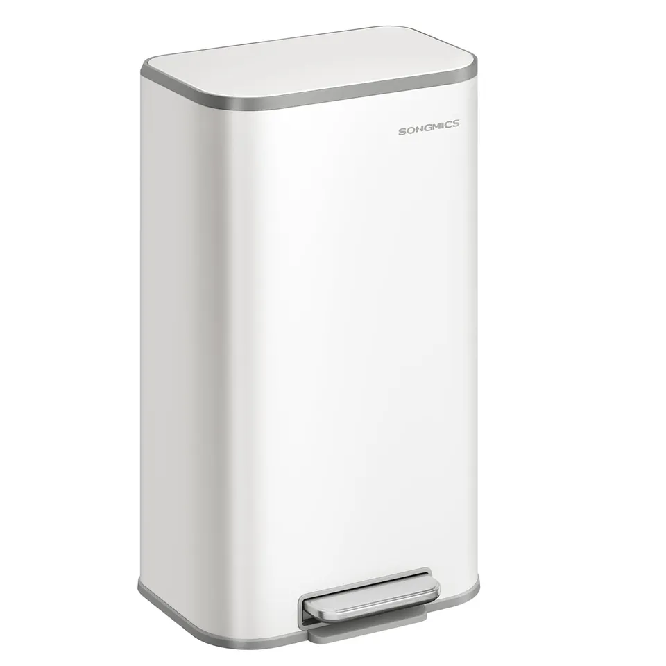 BOXED SONGMICS KITCHEN BIN, 30 L PEDAL BIN