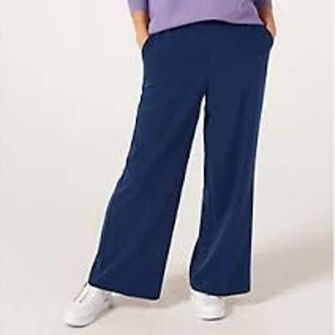 RUTH LANGSFORD NAVY TROUSER SIZE 12