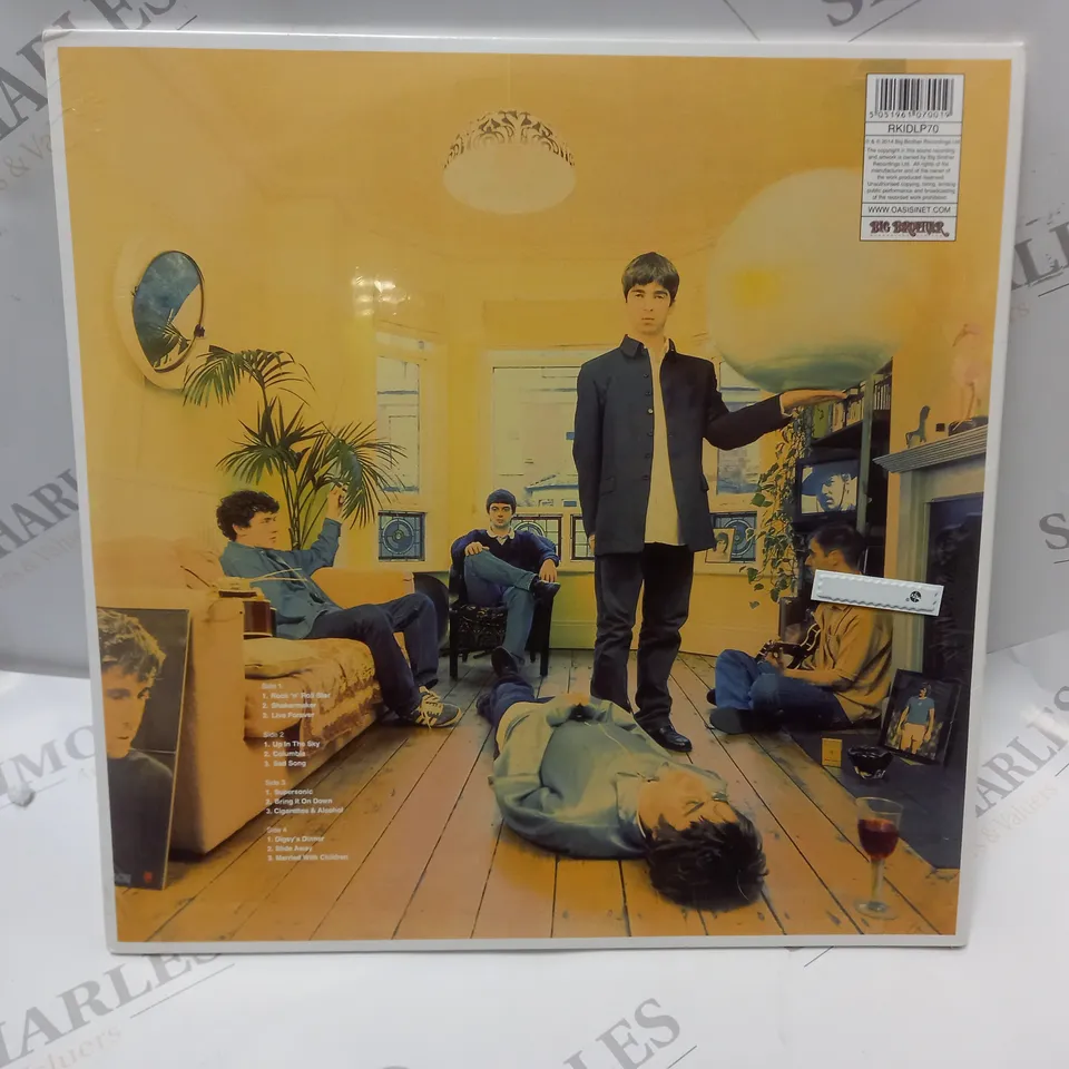 SEALED OASIS DEFINITLEY MAYBE REMASTERED DOUBLE HEAVYWEIGHT VINYL