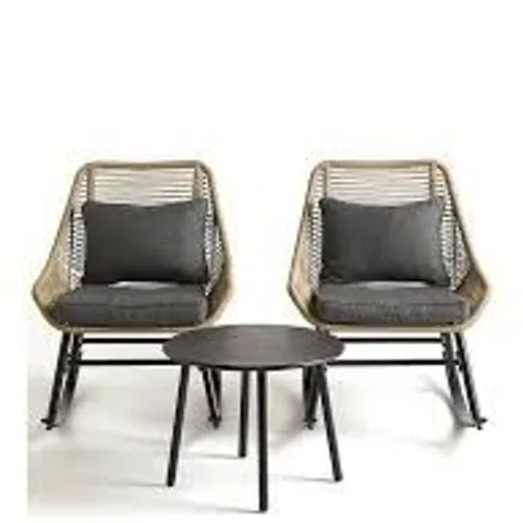 BOXED MONACO ROCKER BISTRO SET (1 BOX)