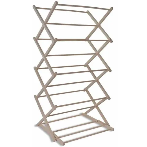 GARDEN TRADING WOODEN CLOTHES HORSE