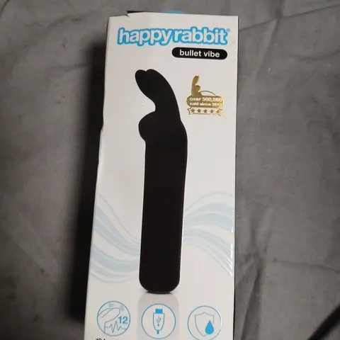 HAPPY RABBIT BULLET VIBE – 12-FUNCTION RECHARGEABLE WATERPROOF VIBRATOR