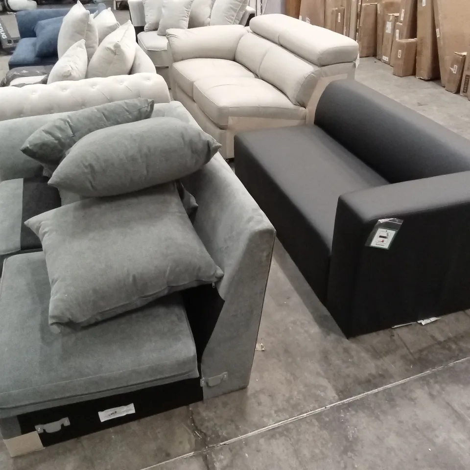 6 x DESIGNER SOFA PARTS AND PIECES // INCOMPLETE SETS