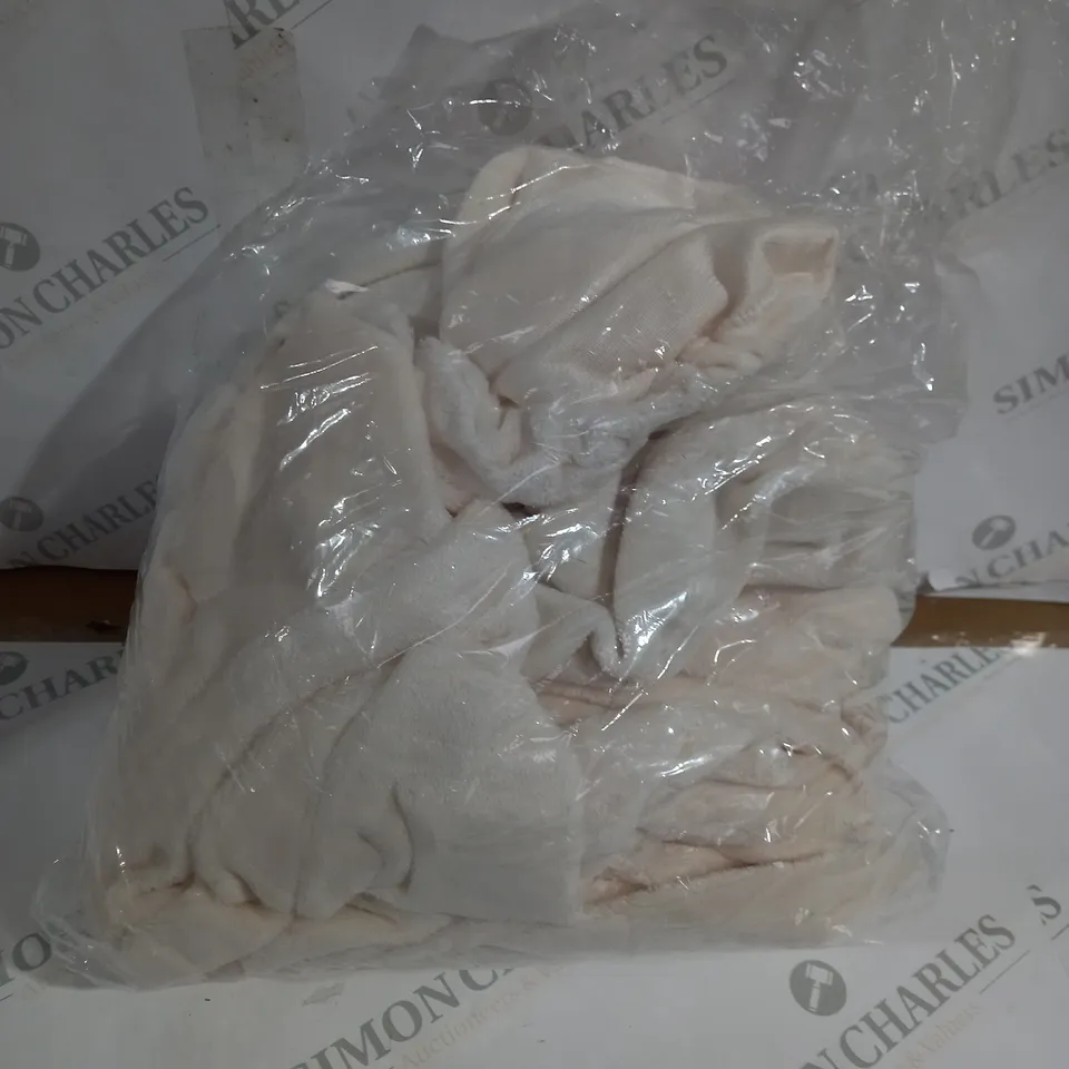 COZEE HOME 4PC DUVET SET WHITE DOUBLE