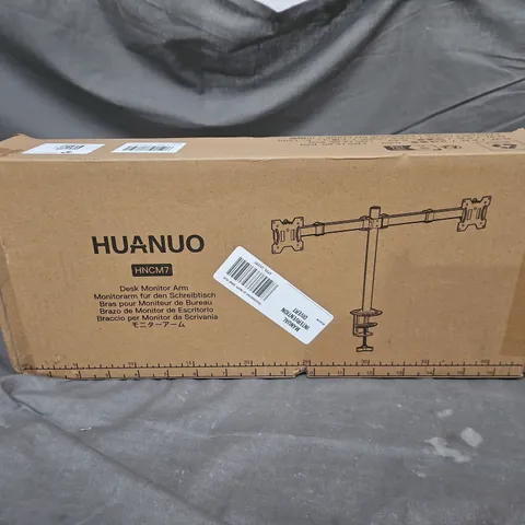 BOXED HUANUO DESK MONITOR ARM 