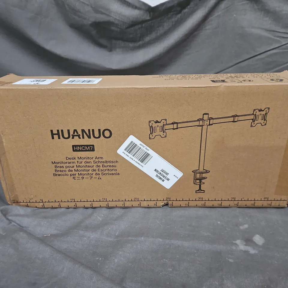 BOXED HUANUO DESK MONITOR ARM 