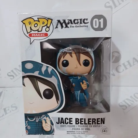 BOXED FUNKO POP MAGIC THE GATHERING 01 JACE BELEREN COLLECTIBLE VINYL FIGURE