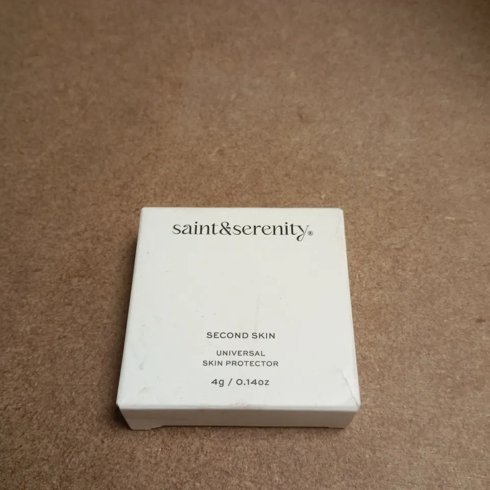 SAINT & SERENITY SECOND SKIN UNIVERSAL SKIN PROTECTOR - CLOUD WHITE, 4G