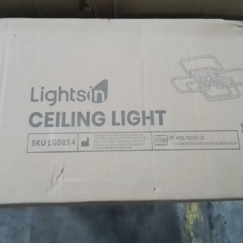 BOXED CEILING LIGHT