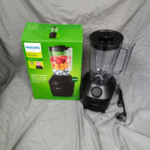 PHILIPS BLENDER 450W 3000 SERIES – BLACK