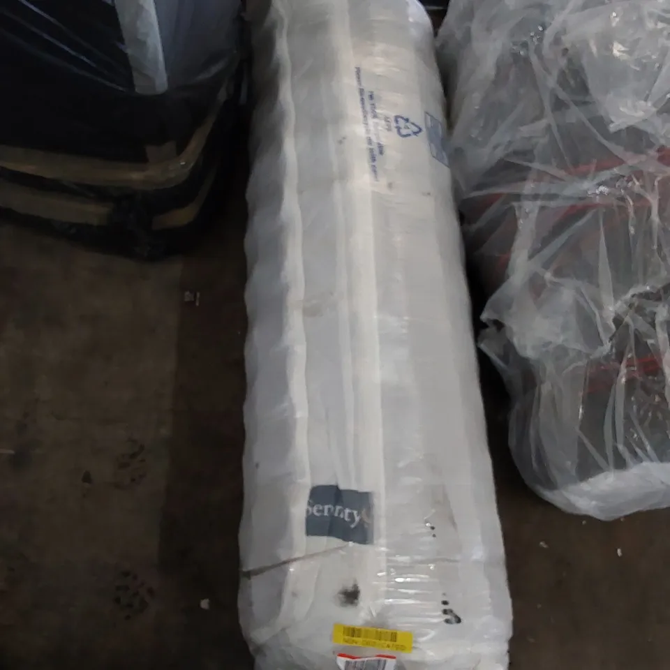 QUALITY BAGGED AND ROLLED 4' SMALL DOUBLE SERENITY HYBRID COIL AND MEMORY FOAM MATTRESS