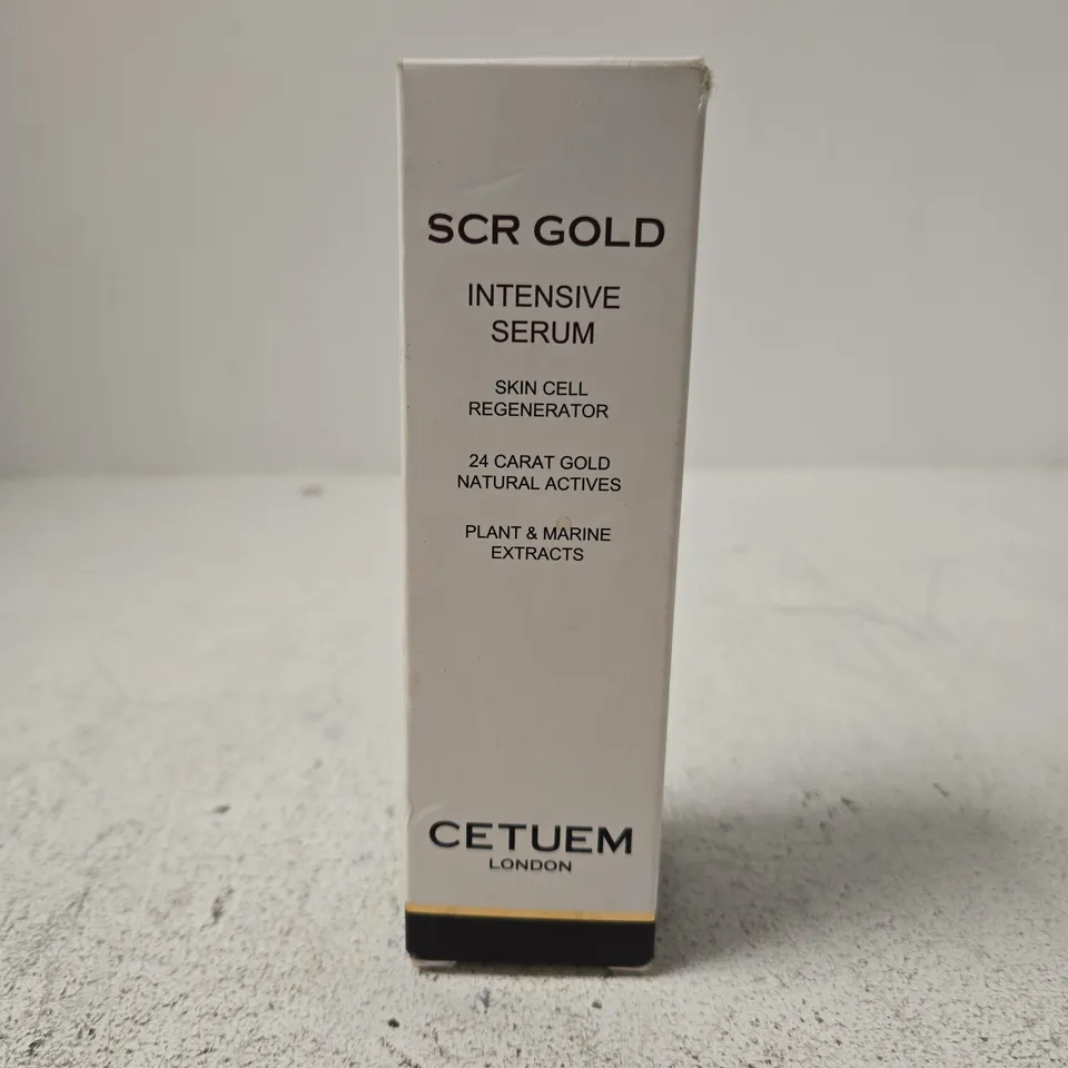CETUEM LONDON SCR GOLD INTENSIVE SERUM – 50ML