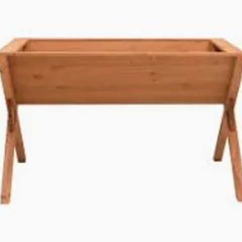 BOXED VIDAXL WOOD PLANTER TRIANGLE LEG 