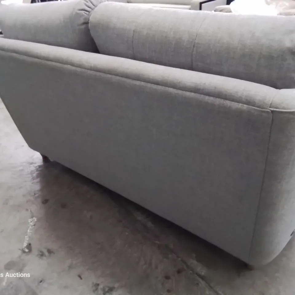 QUALITY BRITISH DESIGNER & MANUFACTURED G PLAN NANCY TWO SEATER SOFA FIZZLE SODA FABRIC 