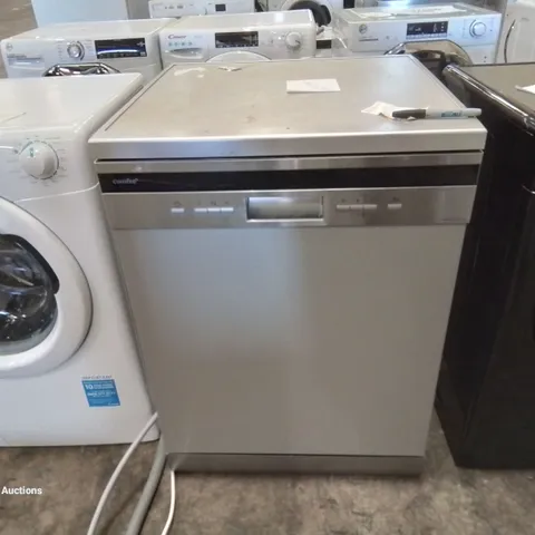 COMFEE' FREESTANDING DISHWASHER FD1435E-X WITH 14 PLACE SETTINGS, FULL SIZE, WHISPER QUIET 44DB, WIDE LED DISPLAY, DELAY START, HALF LOAD FUNCTION, FLEXIBLE RACKS, STAINLESS STEEL [ENERGY CLASS D]