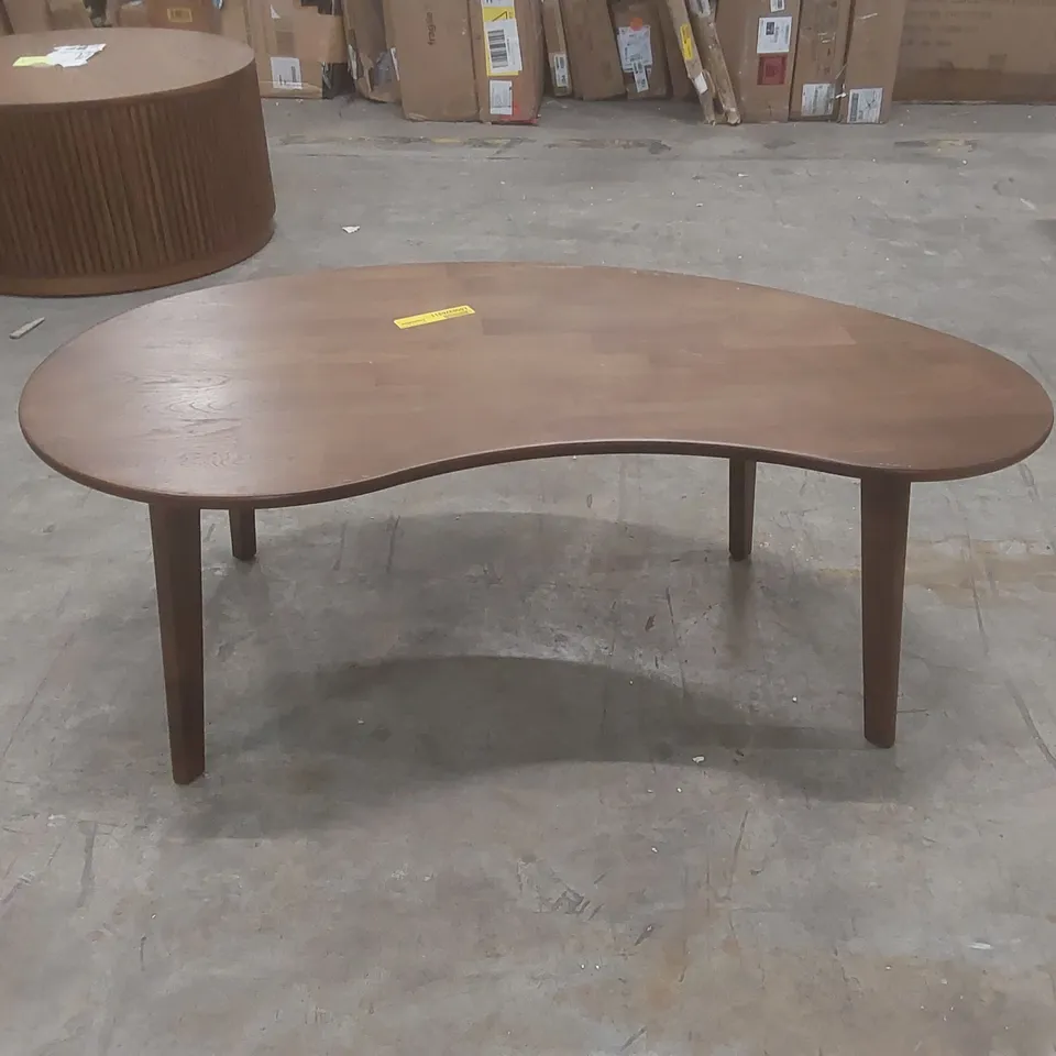 RUNE WOODEN COFFEE TABLE COLOUR: WALNUT