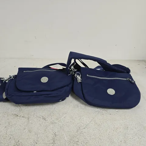 SET OF 2 KIPLING RORIE PREMIUM CROSS BODY SHOULDER BAG BLUE