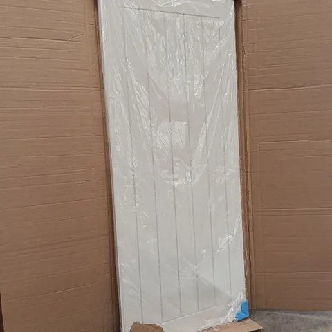 BOXED DOOR, 203x81cm - WHITE (1 BOX)