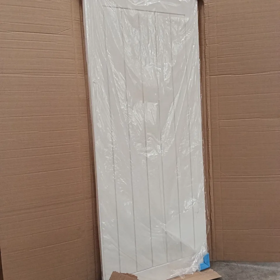 BOXED DOOR, 203x81cm - WHITE (1 BOX)