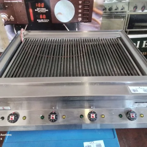 COMMERCIAL STAINLESS STEEL UBERT GASTROTECHNIK GMBH MS0144E ELECTRIC GRIDLE
