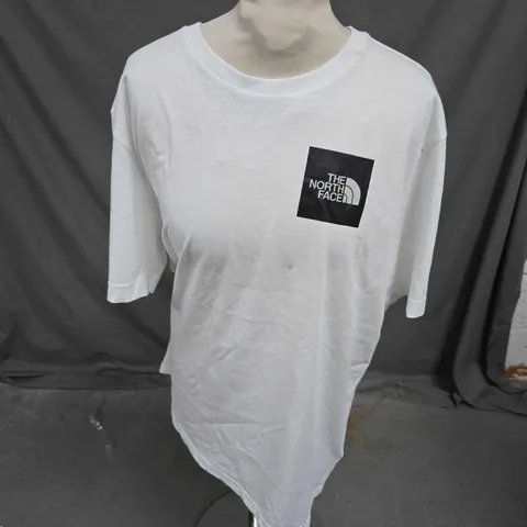 THE NORTH FACE BACK GRAPHIC TEE IN WHITE SIZE L