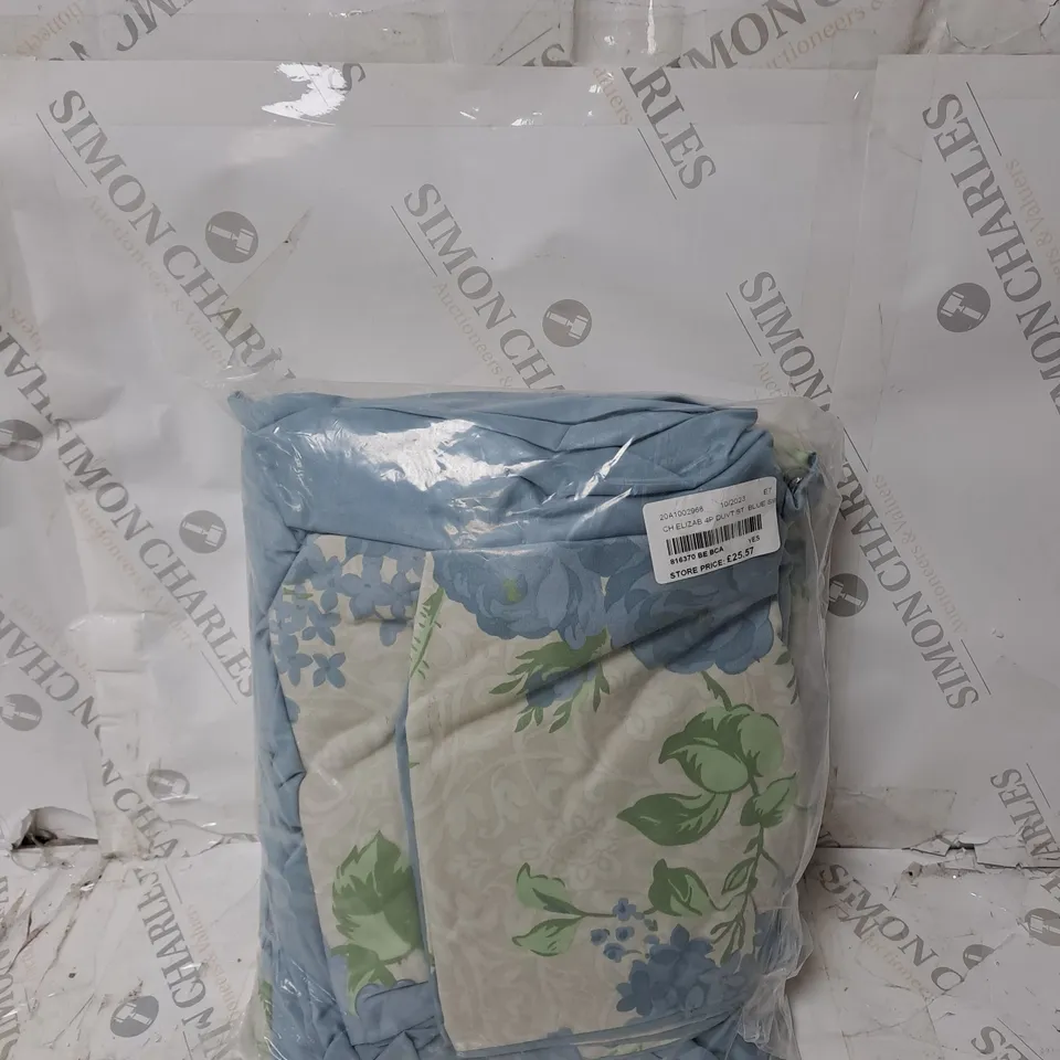 SUPERSOFT BY COZEE HOME ELIZABETH FLORAL DUVET SET-SINGLE SET