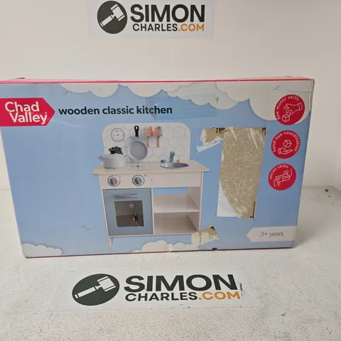 CHAD VALLEY WOODEN CLASSIC KITCHEN TOY – BOXED