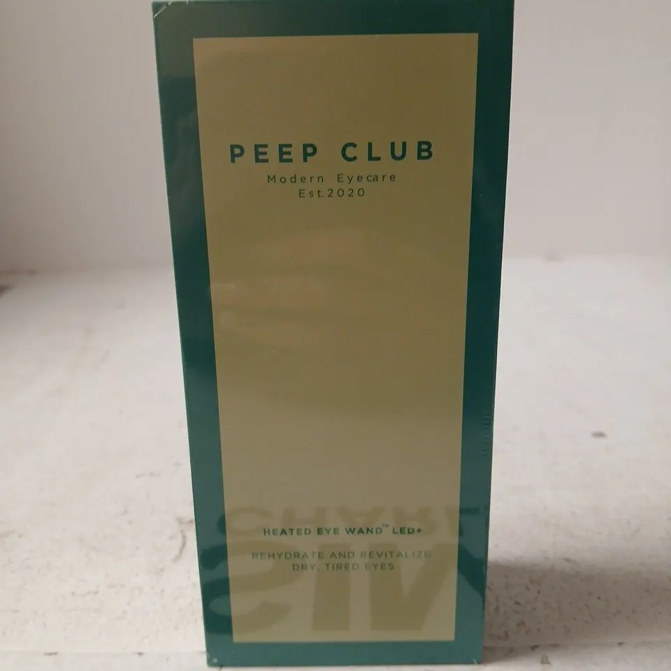 SEALED PEEP CLUB HEATED EYE WAND LED+