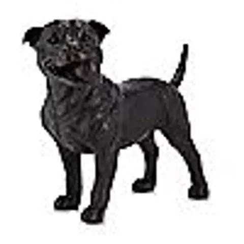 OUTLET GARDEN REFLECTIONS BRUCE THE STAFFIE DOG SCULPTURE