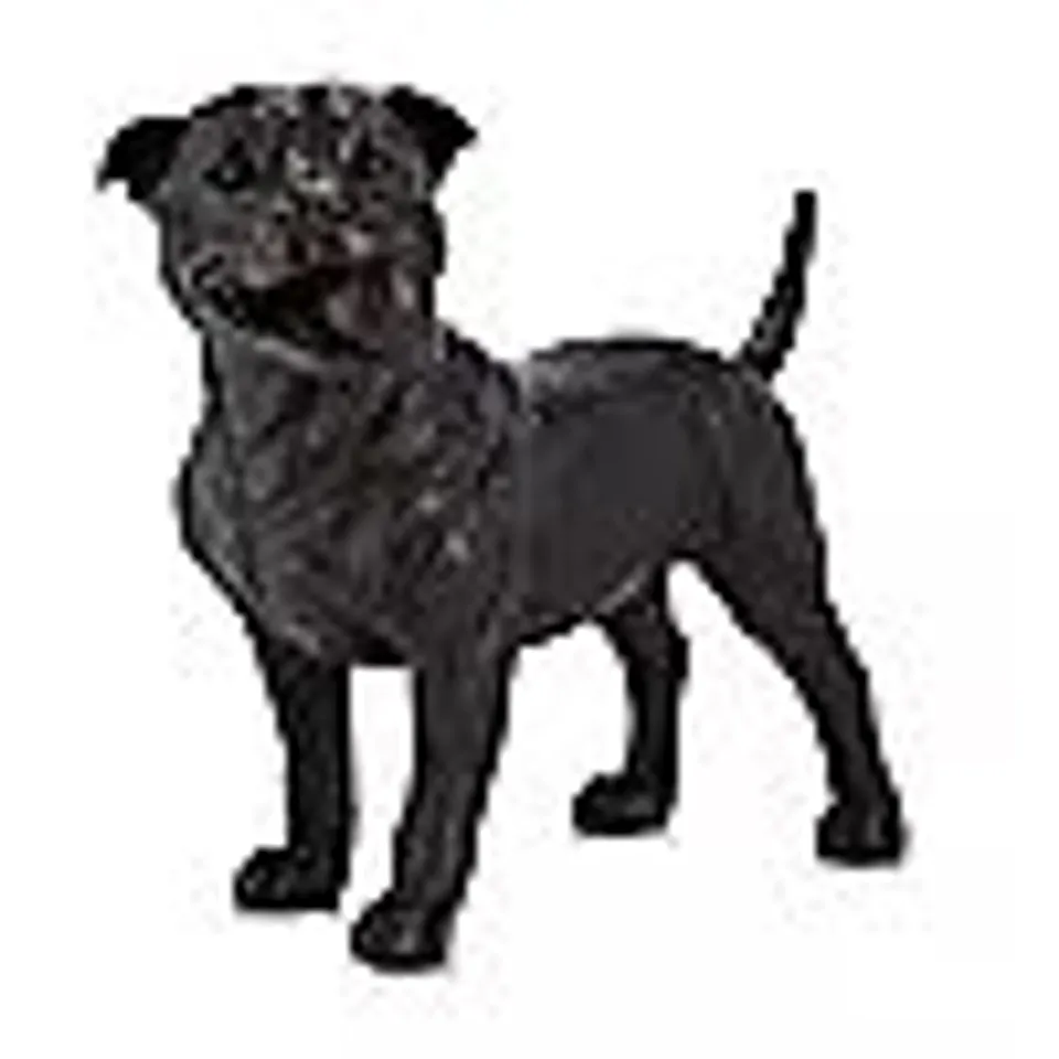 OUTLET GARDEN REFLECTIONS BRUCE THE STAFFIE DOG SCULPTURE