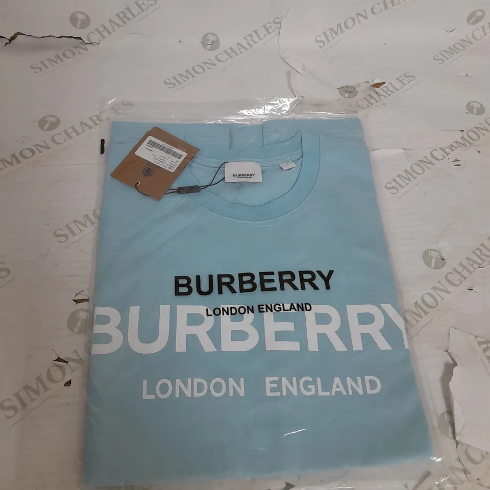 BAGGED BURBERRY LOGO T-SHIRT SIZE L