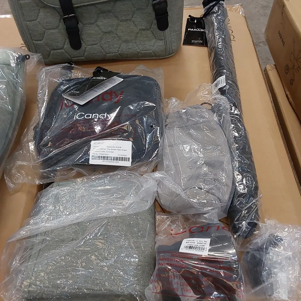 BOXED ICANDY 7 LIGHT MOSS COLOUR ACCESSORY PACK TO INCLUDE;