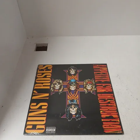 GUNS N' ROSES APPETITE FOR DESTRUCTION – VINYL LP (CZECH PRESSING)