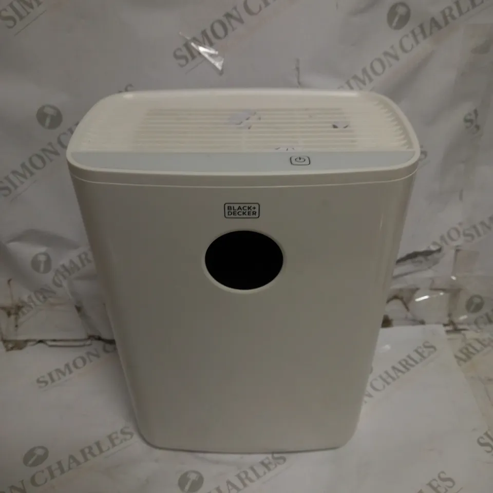 BLACK AND DECKER 2-LITRE DEHUMIDIFIER WITH AIR PURIFIER
