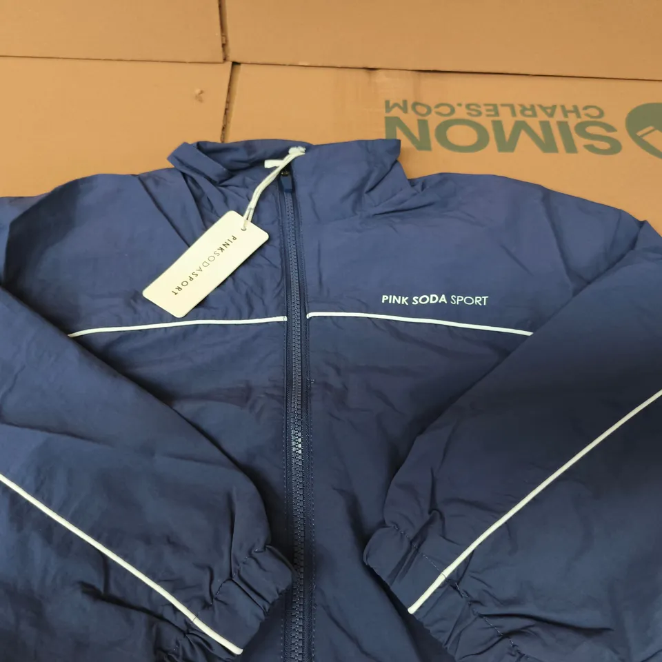 PINK SODA SPORT KIDS' NAVY JACKET - SIZE 10/11 YEARS