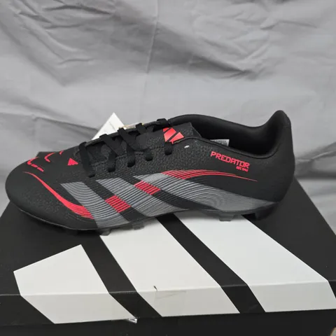 ADIDAS PREDATOR FOOTBALL BOOTS – BLACK/RED SIZE 9 