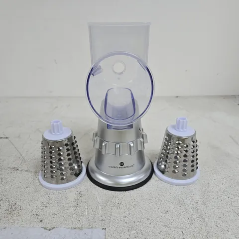 COOK'S ESSENTIALS SPEED DRUM GRATER BOXED