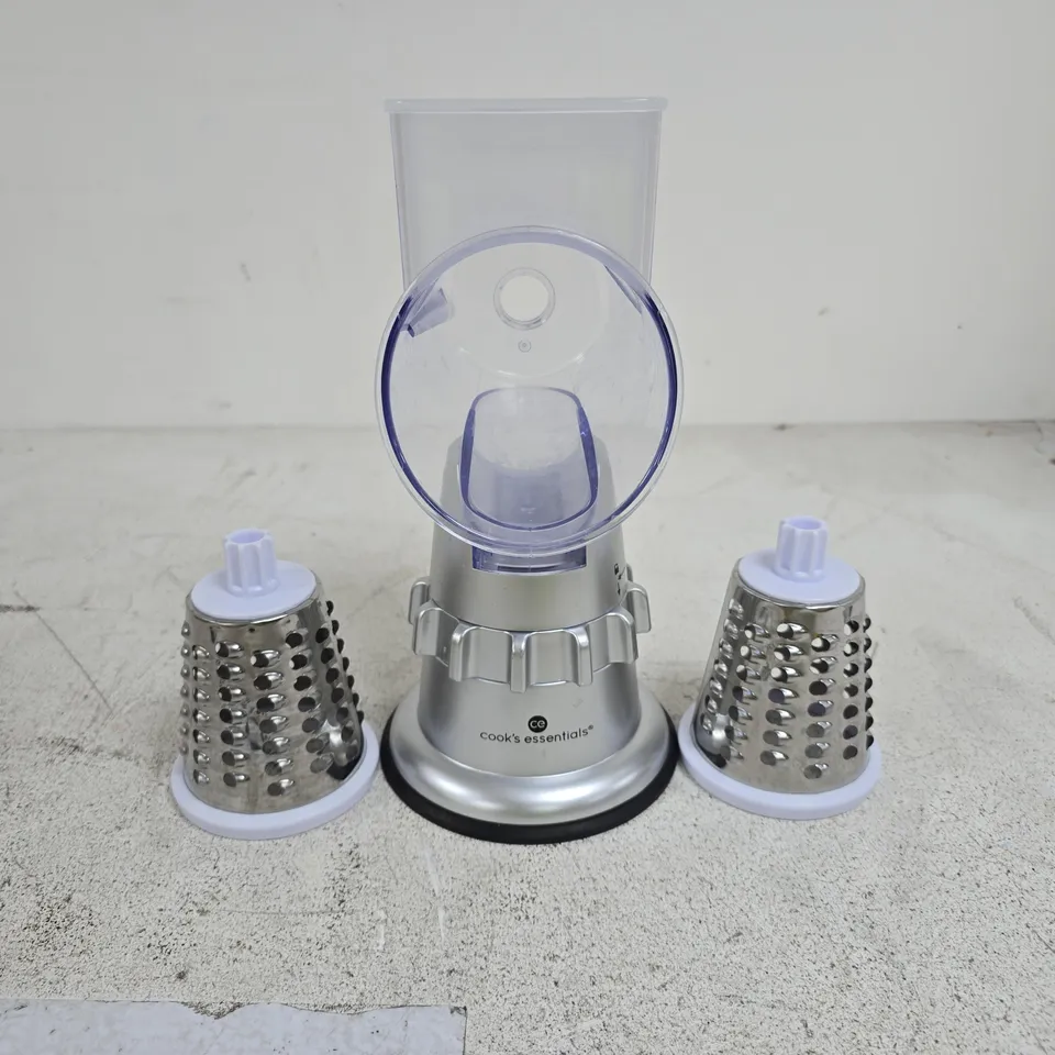 COOK'S ESSENTIALS SPEED DRUM GRATER BOXED