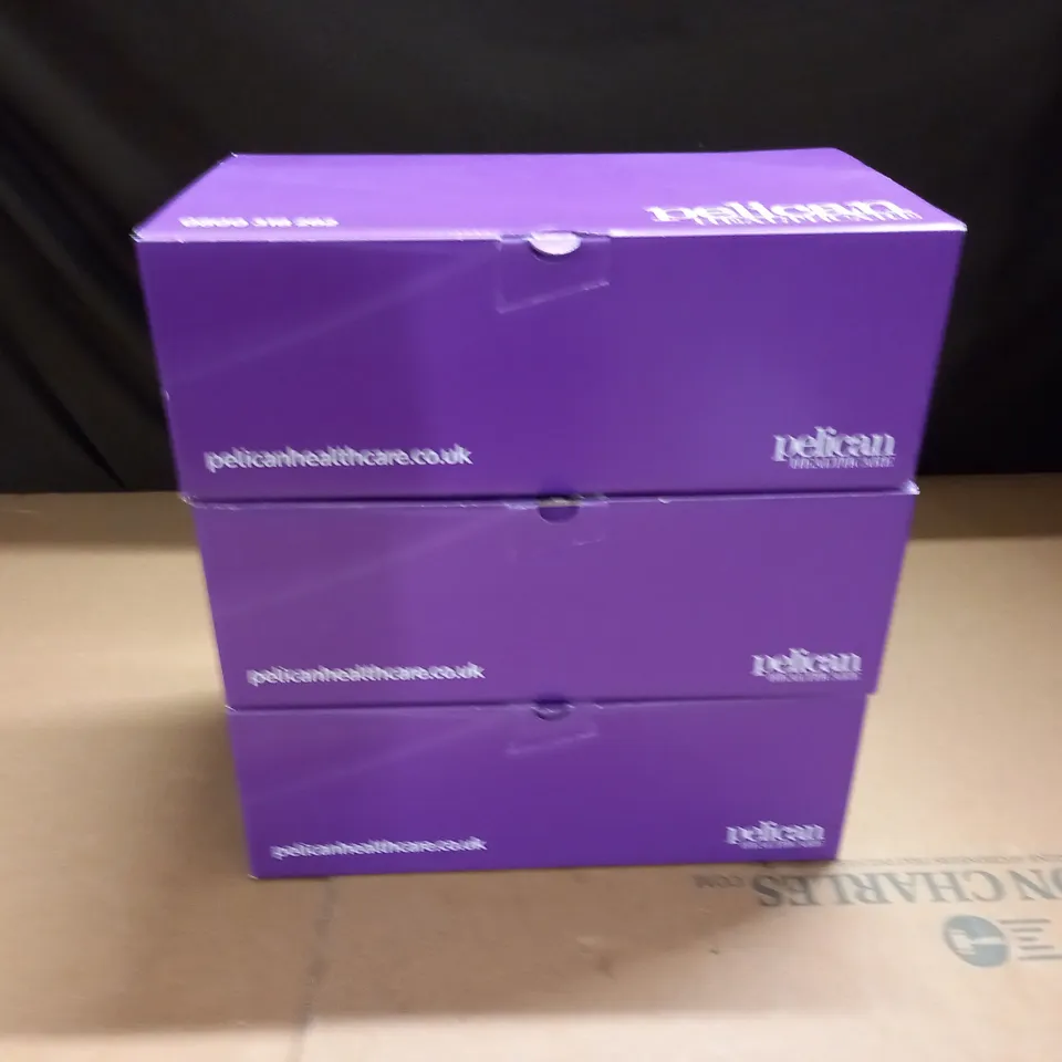 LOT OF 3 10-PACKS OF PELICAN PLATINUM WITH VITAMIN E FIRM CONVEX DRAINABLE POUCHES