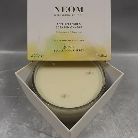 NEOM WELLBEING FEEL REFRESHED SCENTED CANDLE 