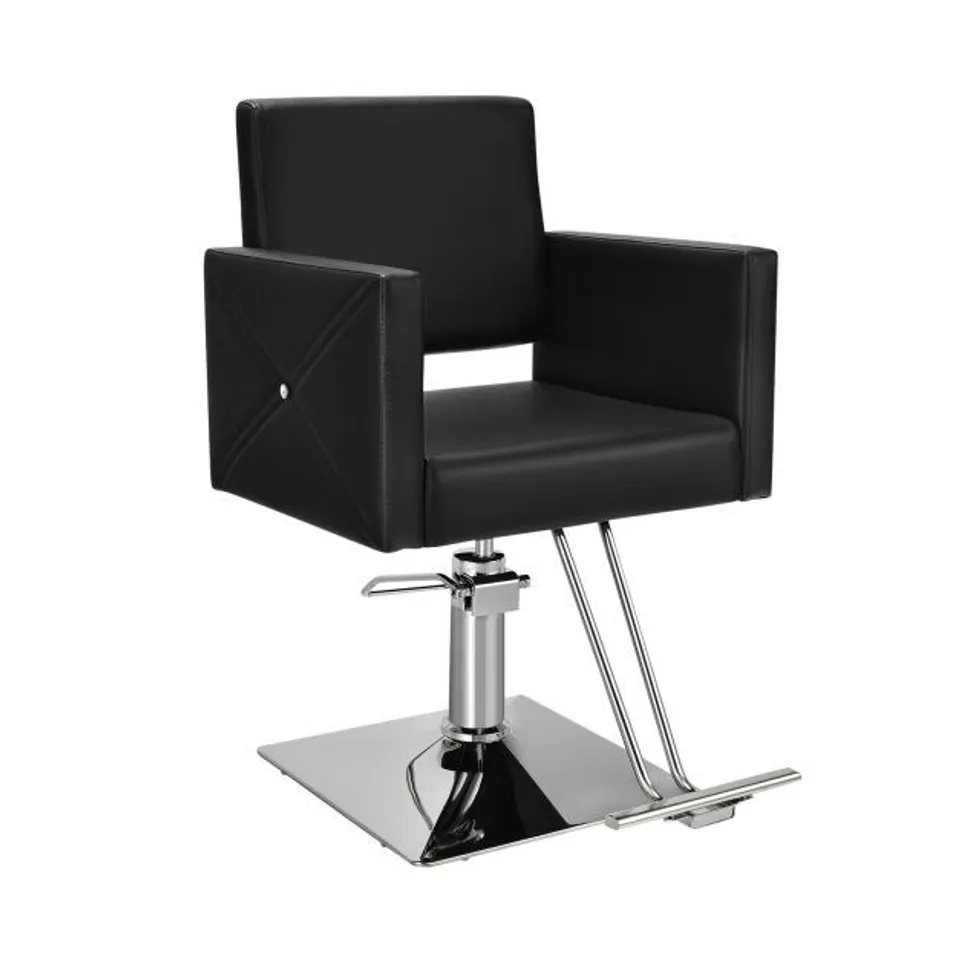 BOXED COSTWAY SALON CHAIR FOR HAIR STYLIST WITH ADJUSTABLE SWIVEL HYDRAULIC