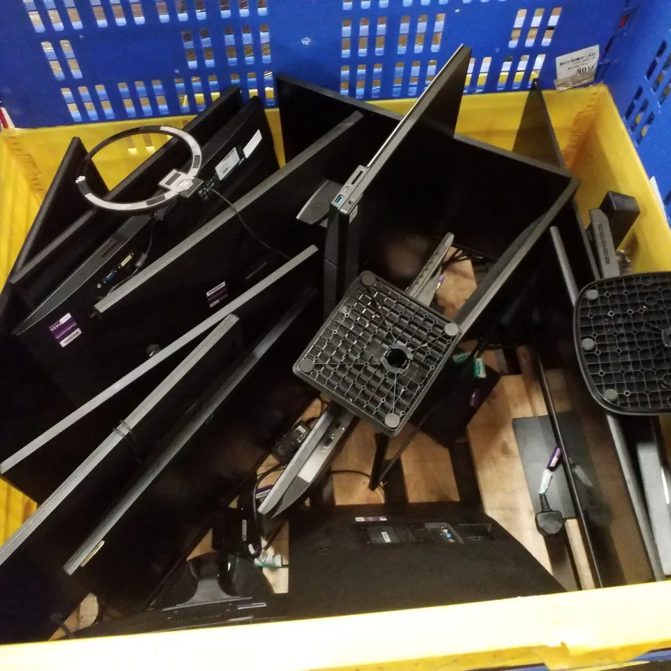 PALLET CONTAINING APPROXIMATELY 16 ASSORTED COMPUTER MONITORS 